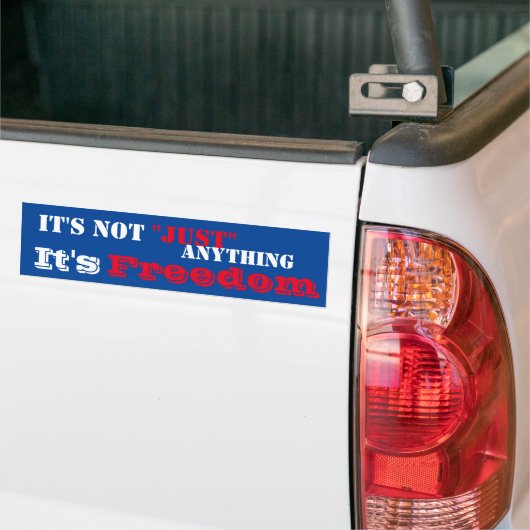 Freedom Bumpersticker (Op Truck)