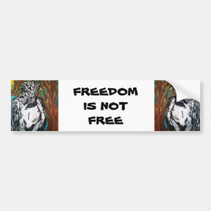 FREEDOM-bumpersticker Bumpersticker