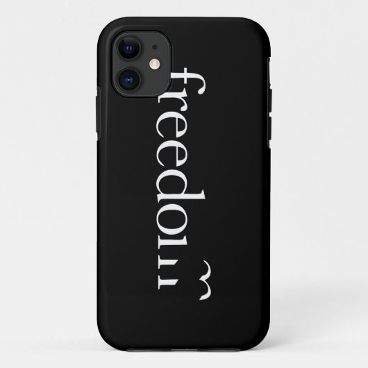 Freedom Case-Mate iPhone Case (Achterkant)