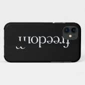 Freedom Case-Mate iPhone Case (Achterkant (horizontaal))