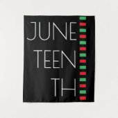 Freedom Celebration Juneteenth Wandkleed (Voorkant)