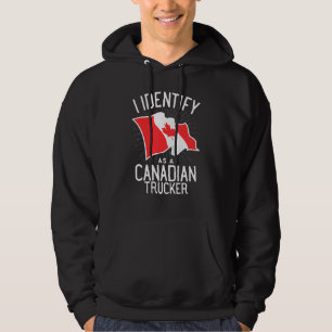Freedom Convoy 2022 I identificeert me als Canades Hoodie