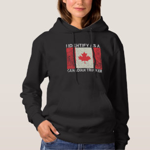 Freedom Convoy 2022 I identificeert me als Canades Hoodie