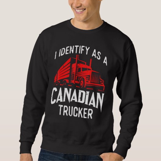 Freedom Convoy 2022 I identificeert me als Canades Trui (Voorkant)