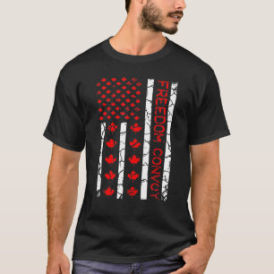 Freedom Convoy 2022 ondersteunt Canadese truckers T-shirt