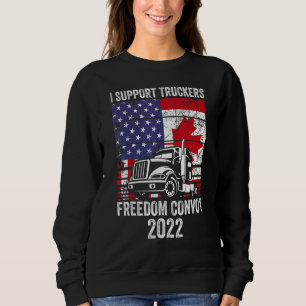 Freedom Convoy 2022 Supporter I Support Canadian T Trui