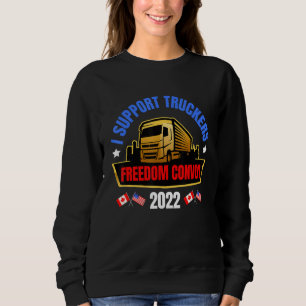 Freedom Convoy 2022 Supporter I Support Canadian T Trui