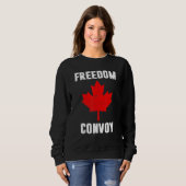 Freedom Convoy 2022 Trucker Canada Trui (Voorkant volledig)