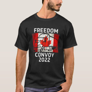 Freedom Convoy Canada Flag 2022 voor alle Canadese T-shirt