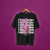 FREEDOM cool urban streetwear T-shirt