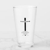 Freedom Cross Glas (Voorkant)