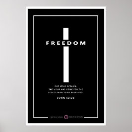 Freedom Cross Poster