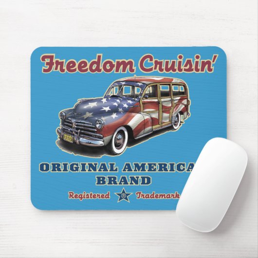 Freedom Cruisin' Mousepad Muismat (Met muis)