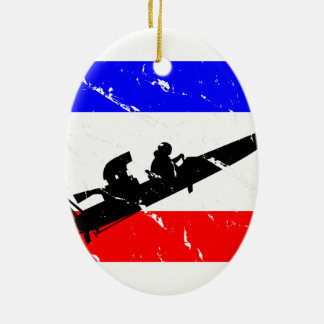 Freedom Drag-Boat FLAIR Keramisch Ornament
