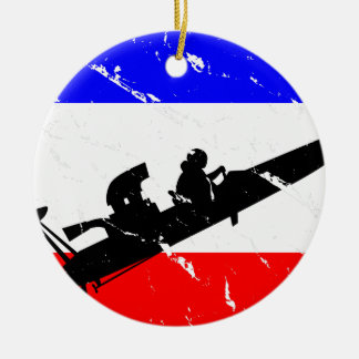 Freedom Drag-Boat FLAIR Keramisch Ornament