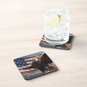 Freedom Eagle Bier Onderzetter (Rechterzijde)
