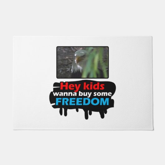 Freedom Eagle Deurmat (Voorkant)