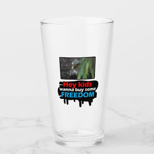 Freedom Eagle Glas (Voorkant)