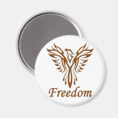 Freedom Eagle magnet (Voorkant / Achterkant)