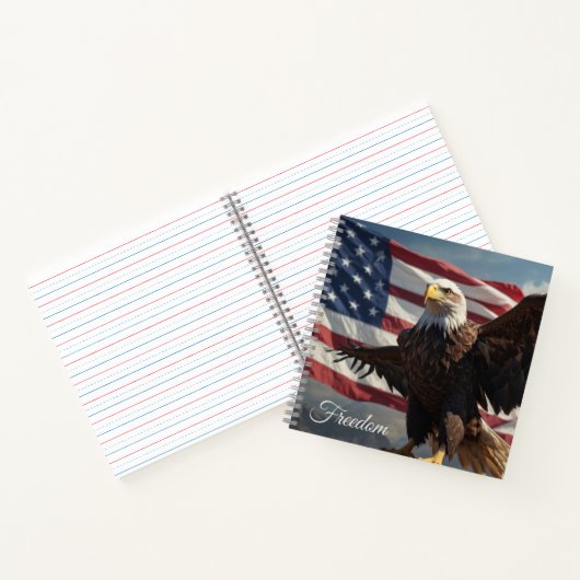 Freedom Eagle Notitieboek (Binnen)
