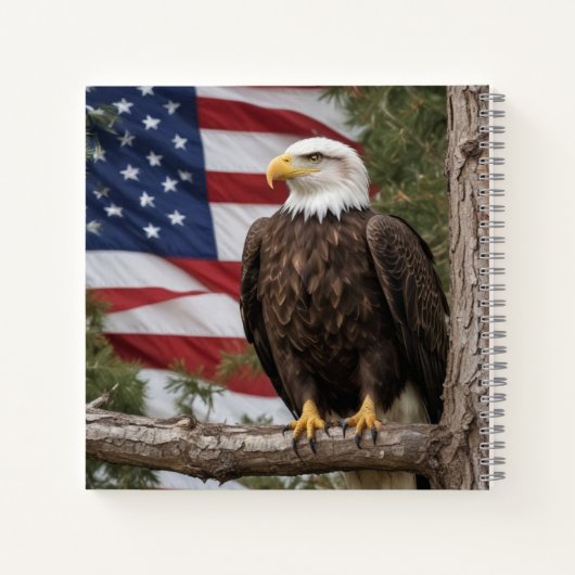 Freedom Eagle Notitieboek (Achterkant)