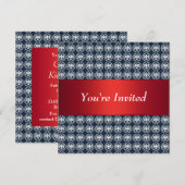 Freedom Eagle Patriottisch Rood Wit Blauw Kaart (Voorkant / Achterkant)