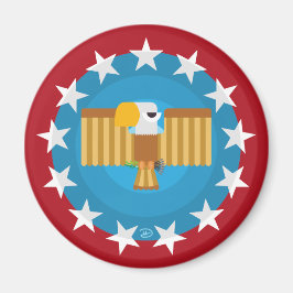 Freedom Eagle (rood) - Magneet