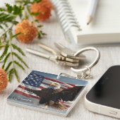 Freedom Eagle Sleutelhanger (Voorkant Rechts)