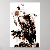 Freedom Eagles afdrukken Poster (Voorkant)