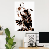 Freedom Eagles afdrukken Poster (Thuiskantoor)