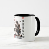 Freedom Eagles Mok (Voorkant rechts)