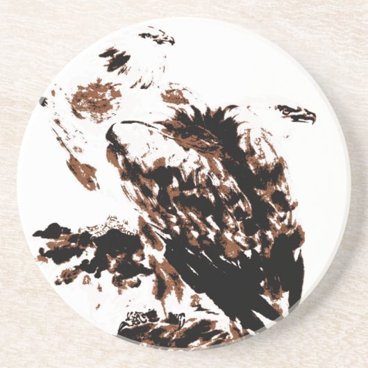 Freedom Eagles Onderzetter (Voorkant)