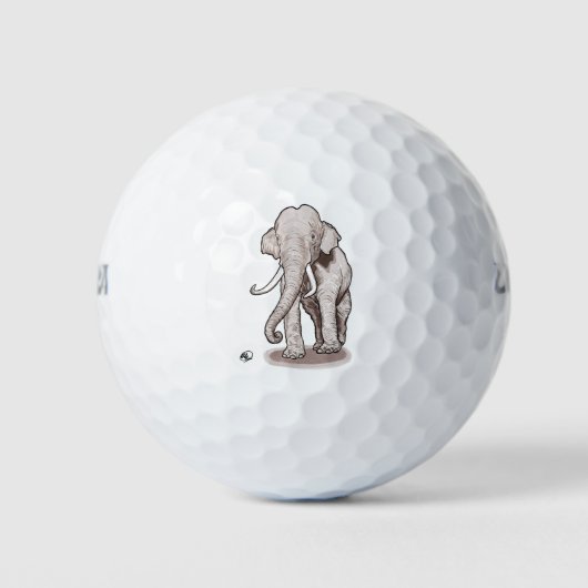 Freedom Elephant Golfballen (Voorkant)