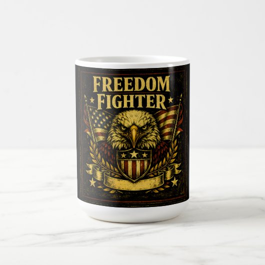 Freedom Fighter – American Defender Pride Koffiemok (Center)