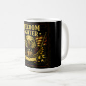 Freedom Fighter – American Defender Pride Koffiemok (Voorkant rechts)