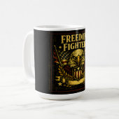 Freedom Fighter – American Defender Pride Koffiemok (Voorkant links)