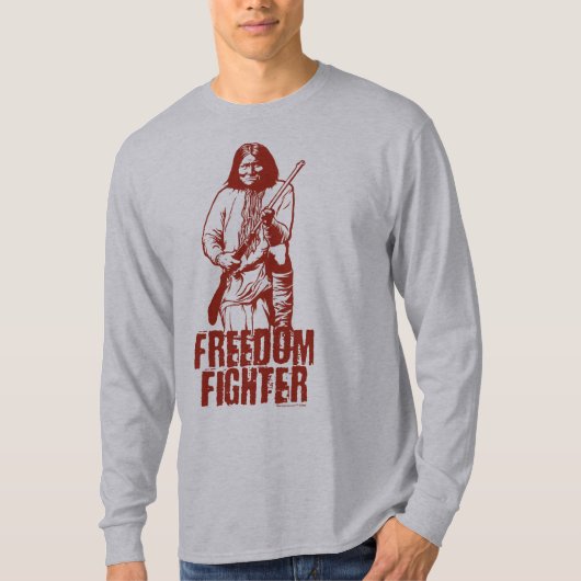 Freedom Fighter Geronimo T-shirt - Gepersonaliseer (Voorkant)