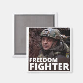 FREEDOM FIGHTER MAGNEET (Voorkant / Achterkant)