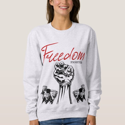 Freedom Fighter Sweatshirt (Voorkant)