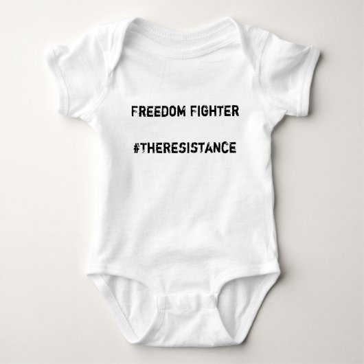 Freedom Fighter, #TheResistance Romper (Voorkant)