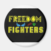 Freedom Fighters Nieuwe logo Magneet (Voorkant)