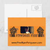 Freedom Fighters Ryan Fergn Briefkaart (Voorkant / Achterkant)