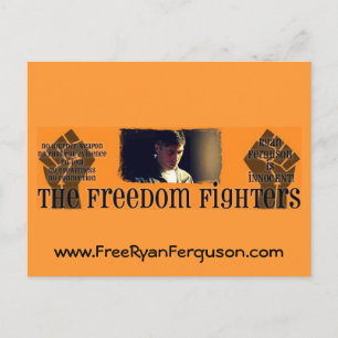 Freedom Fighters Ryan Fergn Briefkaart