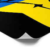 Freedom Fist Ukraine  Poster (Hoek)