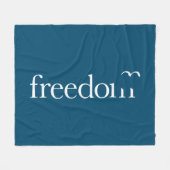 Freedom Fleece Deken (Voorkant (Horizontaal))