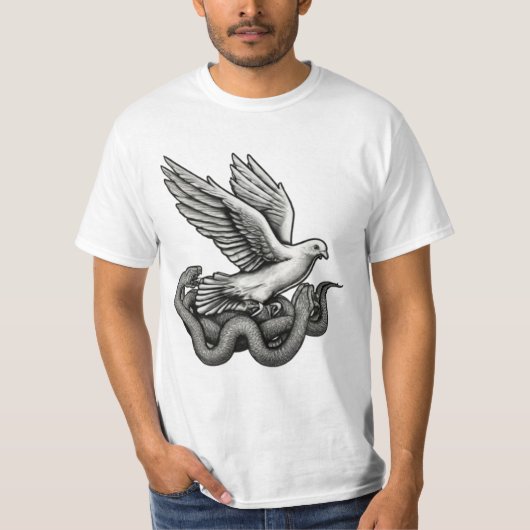 Freedom Flight Dove komt uit de Tatoo T-shirt (Voorkant)