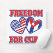 Freedom-For-CUBA Muismat (Met muis)