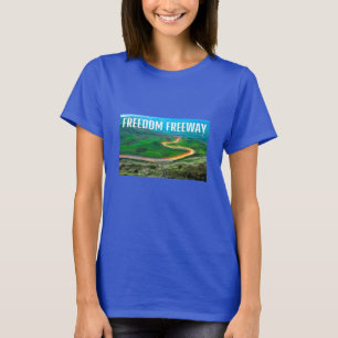 Freedom Freeway (donker) T-shirt