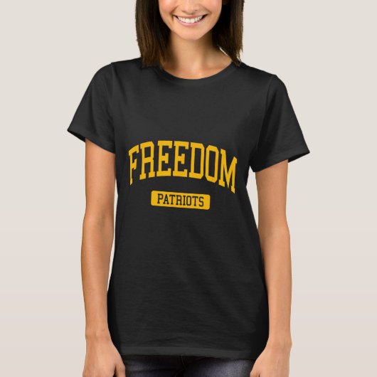 Freedom High School Hs Bethlehem Ontwerp T-shirt (Voorkant)