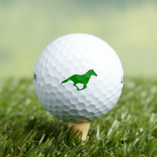 Freedom Horse (in Groen) Golf Balls Golfballen